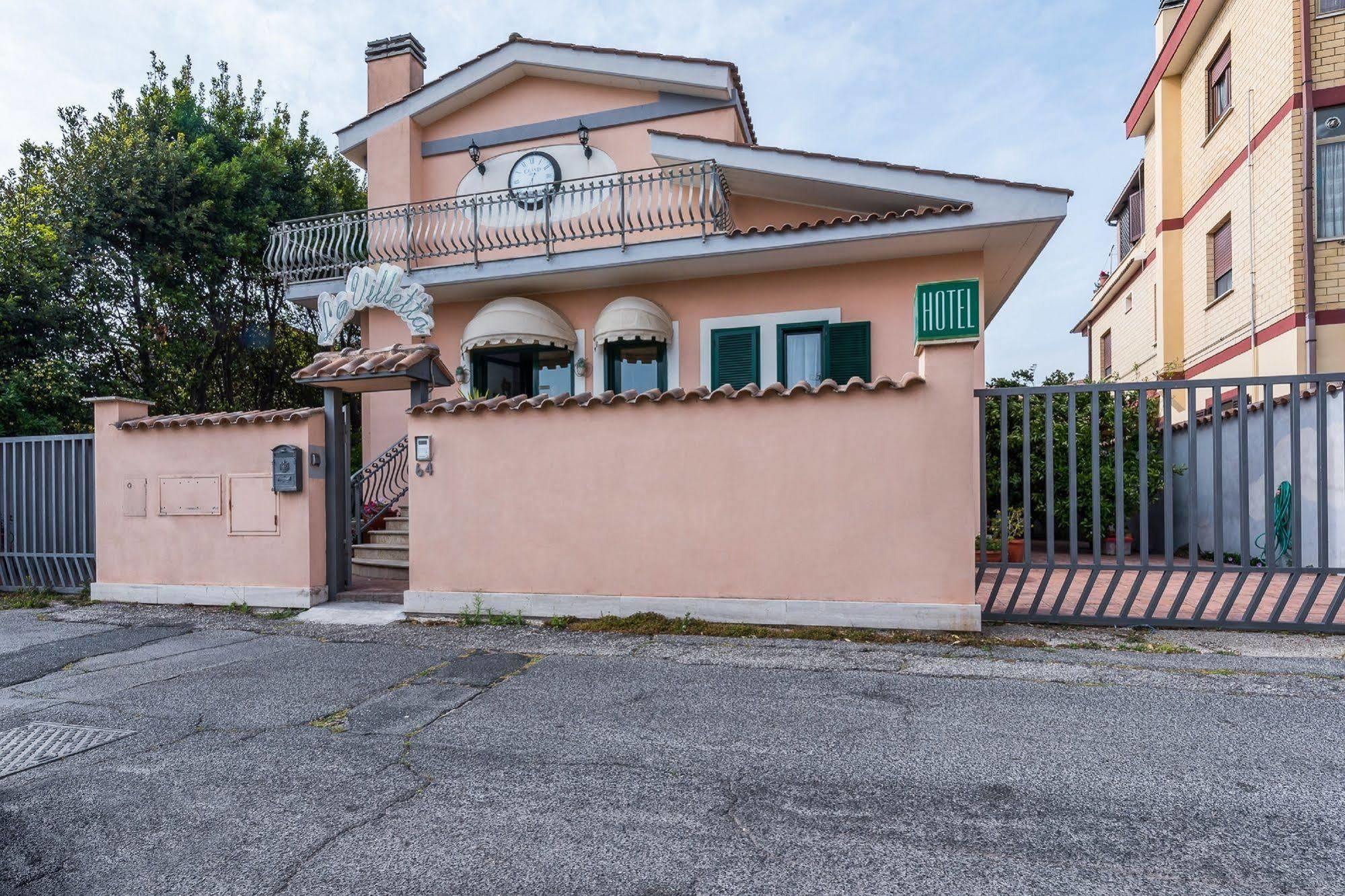 Hotel La Villetta Fiumicino Dış mekan fotoğraf